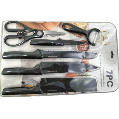 Royalcrown™ – Set de Cuchillos Premium 7 Piezas