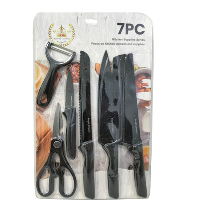 Royalcrown™ – Set de Cuchillos Premium 7 Piezas