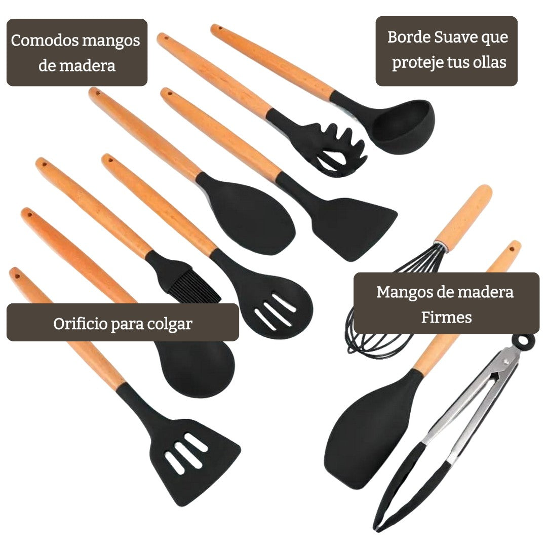 Utensilios De Cocina Set X12